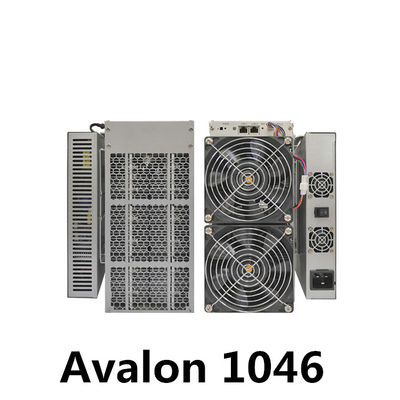512 Bit 2400W 1046 36T Avalon Bitcoin Miner Pamięć wideo DDR
