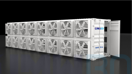 1MW-BOX Modułowe centrum danych Professional Miner contanier 40ft